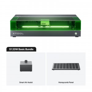 xTool S1 Enclosed Diode Laser Cutter 20W Basic Bundle