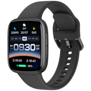 VolkanoX Solaris Series Fitness Smartwatch - Black