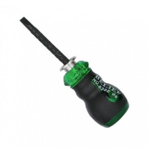 DUAL SCREWDRIVER STAR 2 - FLAT 5.5mm 65mm HANDLE 838E