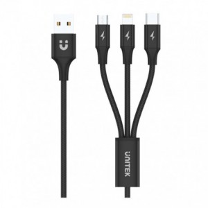 3-IN-1 USB-A To USB-C /MICRO USB / Lightning C14049BK
