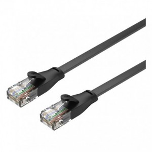 Cat 6 Utp RJ45 Flat Ethernet Cable C1811GBK