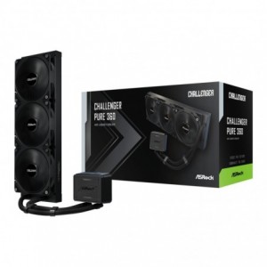 ASRock Challenger Pure 360 AIO Liquid Cooler - Black