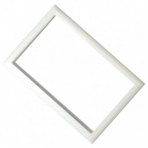 WHITE FRAME FOR SONOFF LIGHT SWITCHES 2x4 2×4-FRAME-WHITE