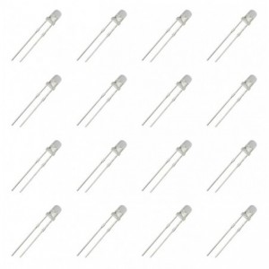 LED CLEAR-IR 4.5mm SQUARE 940nm 50-DEG Tx -1K /BAG BIR-NM23C2