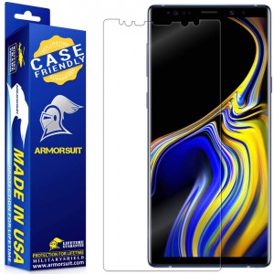 ARMORSUIT MILITARYSHIELD - Samsung Galaxy Note 9 Screen Protector - FULL EDGE coverage - Case Friendly (Anti-Bubble &amp; Extreme Clarity)