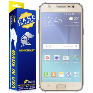 ArmorSuit MilitaryShield-Samsung Galaxy J5 Screen Protector FULL EDGE coverage - Case Friendly (Anti-Bubble &amp; Extreme Clarity)