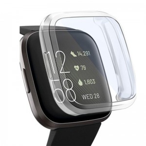 Fitbit Versa Bumper Protective Case and Screen Protector