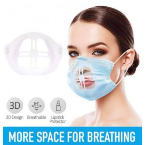 Face Mask Inner Support Bracket - More Space for Comfortable Breathing - Washable Reusable - 3 pack