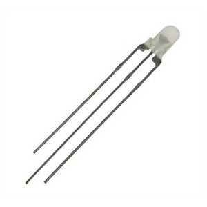 LED 3mm FR-RD/GR RND C-C LUGR29MCC