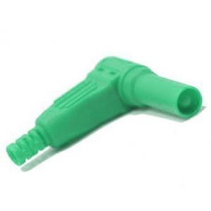 Banana Plug 4MM Right Angle Green 1KV- BB5504-GR