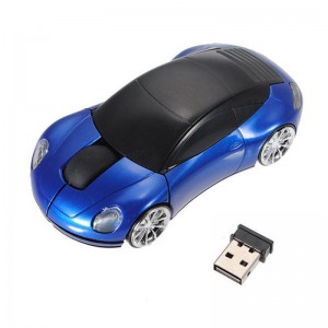 USB 2.4G 1600dpi 3D Optical Wireless Car-Shaped Mouse