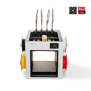 Snapmaker U1 Color 3D Printer | 270mm³ Build Volume | 500mm/s Max Speed