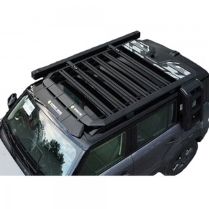 iCaur 03T / V23 Roof Rack with Spoiler- Ladder &amp; Side Tent Set