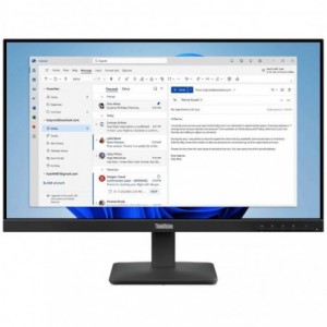 Lenovo ThinkVision S24-4e 23.8inch Tilt Stand Windows 11 3 Year CCI Highest Position | 539.8 x 180.0 x 402.9 mm (21.25 x 7.08 x 15.86 inches)