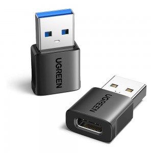 UGREEN USB 3.1 Type-C Adapter | USB-A Male to USB-C Female - 10Gbps