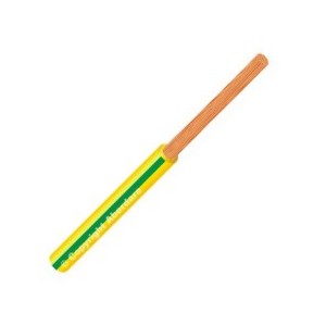 WIRE M/S CSA0.75mm2 OD2.5 GR+YL - 1M CUT PCS SF000.75-1M