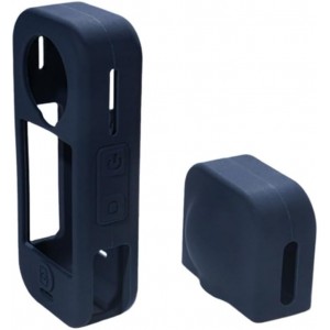 Soft Silicone Protective Cover with Lens Cap Compatible with Insta360 X4