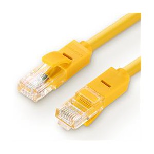 Ugreen 1m CAT5E UTP LAN Round Cable - Yellow