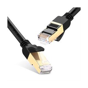 Ugreen 3m CAT7 STP Lan Round Cable - Black