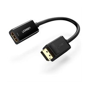 Ugreen DisplayPort Male to HDMI Female 4Kx2K@30Hz Adapter - Black