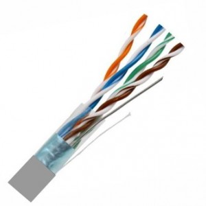 CAT5E Ftp Ethernet Cable Cca 8C Solid Grey 18102191