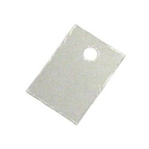 FLAT MICA WASHER CLEAR TO220 13x18mm 170638