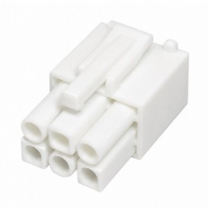 HOUSING SOCKET 6W SQUARE LOCK 4.5mm PITCH YY9C06