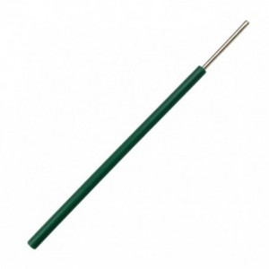 SOLID WIRE CSA1.0 OD2mm GREEN - PER METER PS1.0 GREEN