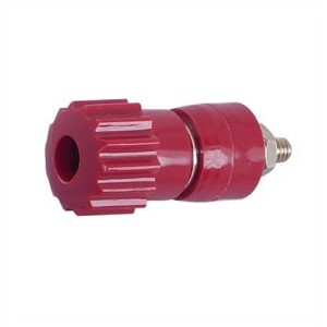 SOCKET BANANA 4mm RED 16A CAPTI. RG 07-RED
