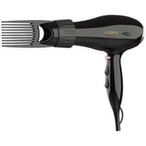Elektra Ebony Power Comb Hairdryer