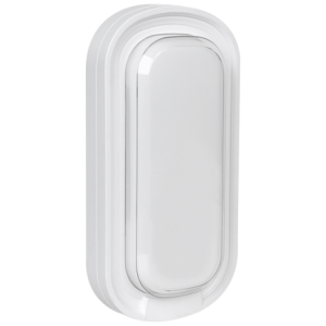 Ellies Ellipse Series AC 24W Capsule LED Bulkhead - PC - WT