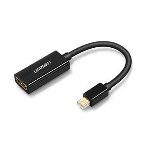 Ugreen Mini DisplayPort Male to HDMI Female Adapter - Black