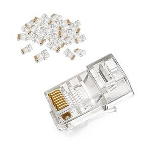 Ugreen RJ45 Cat5e Connectors (50 Pack) - 8P8C Ethernet Cable Ends