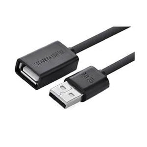 Ugreen 1m USB2.0 M to USB2.0 F Extension Cable - Black