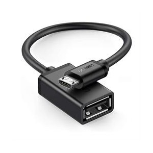 Ugreen Micro USB M to USB2.0 F OTG Adapter - Black