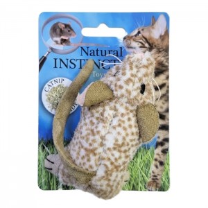 Cat Toy Rattle Mouse With Catnip