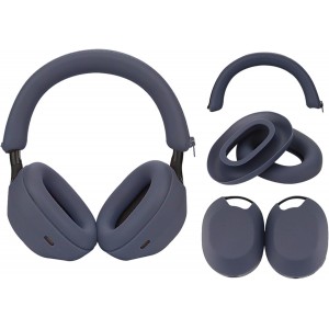 Silicone Sweat Case Cover for Sony WH-1000XM5 | 3-in-1 Washable Protective Covers
