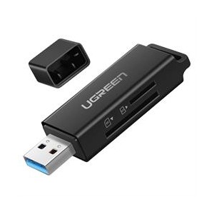Ugreen USB3.0 Multi-Card Reader TF/SD - Black
