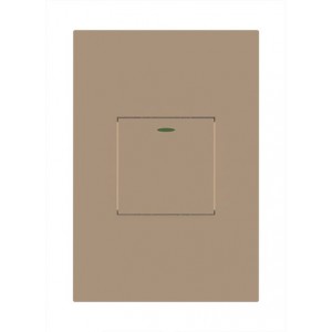 1 Lever 2 Way Switch 2X4 Champagne Orion PRE-ASS.