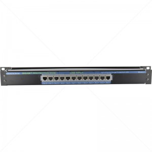 Clearline 12 Channel Network Gigabit Surge Protector 10/100/1000Mbps PoE