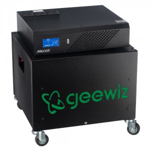 2400VA Mecer Inverter + 2x 100AH Batteries Trolley (8 HOUR BATTERY LIFE) KIT - 1440W (150-200 cycles)