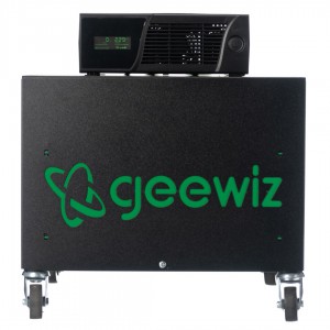 Geewiz 2400VA Inverter Trolley + 2x 100AH Batteries (8 HOUR BATTERY LIFE) KIT - 1440W (150-200 cycles)