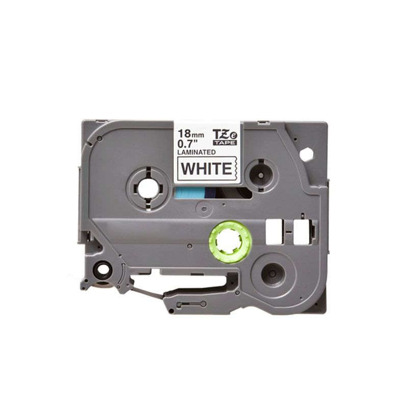 Compatible Brother TZE 241 Black on White Labelling Tape – 18mm