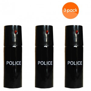 3 Pack- 60ml Self Defense Pepper Spray
