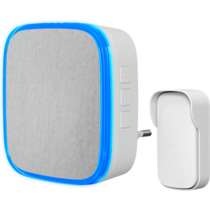 Ellies Secure Series - Wireless Kinetic Doorbell - AC Receiver and Kinetic transmitter - WT