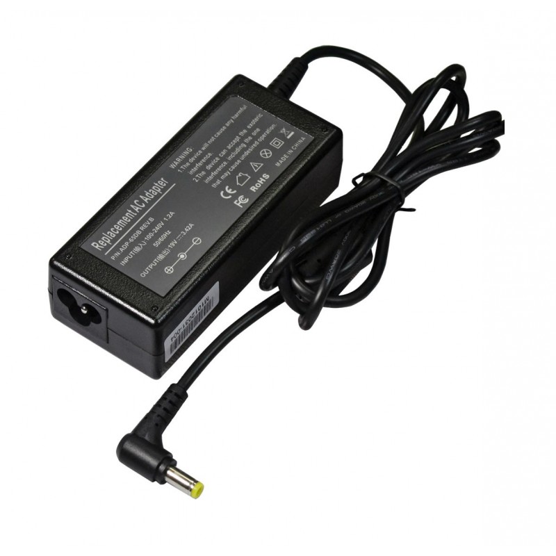 Replacement Charger for Acer 65W 19.0V 3.42A