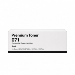 Generic Black Toner Cartridge for Canon 071 (1-200 Pages)