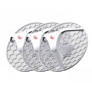 MikroTik LHG 5 - 5GHz Outdoor grid CPE - 3 pack