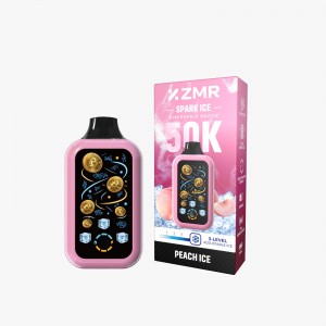 ZMR Spark Ice Peach Ice 50K Disposables - 50-000 Puffs- 30mg/3%