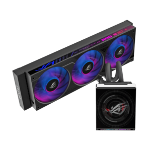 ASUS ROG Strix SLC IV 360 ARGB LCD Liquid CPU Cooler - Black